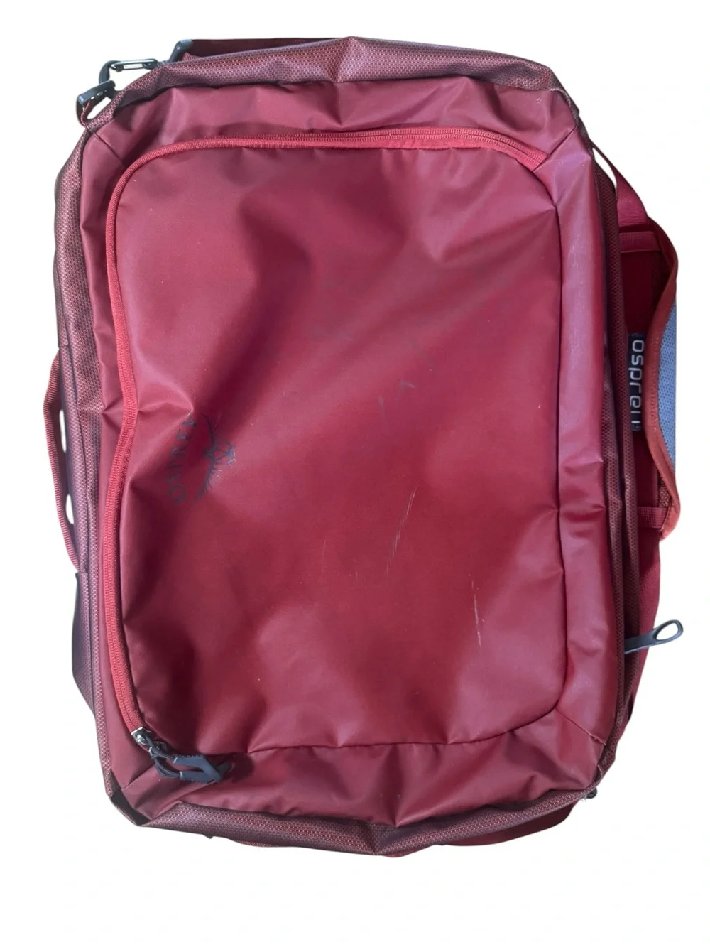 Osprey Transporter Global Carry-On Bag Ultimate Travel Companion Red